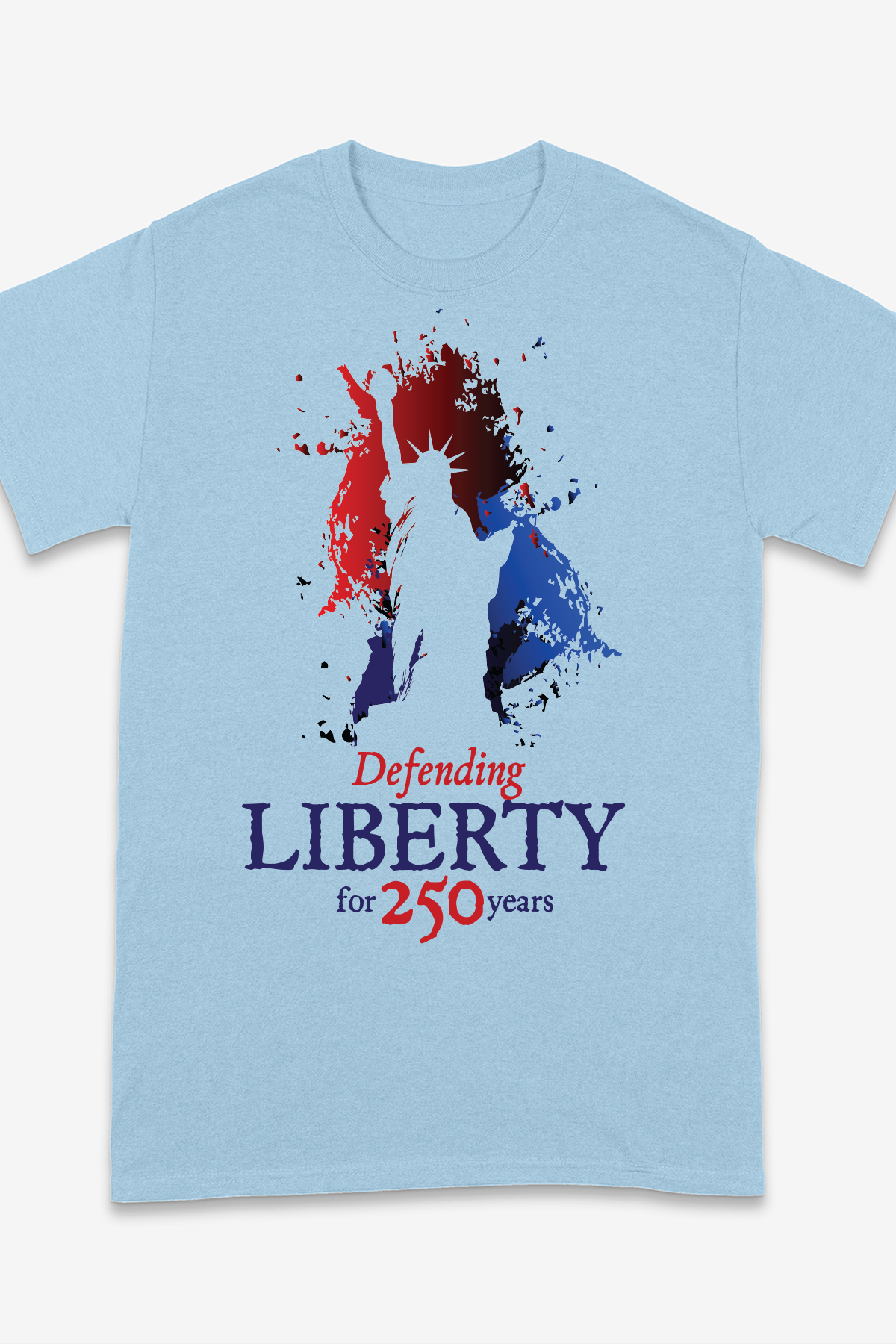 DEFENDING LIBERTY 250 T-SHIRT