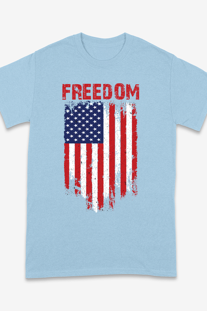 FREEDOM VINTAGE FLAG T-shirt