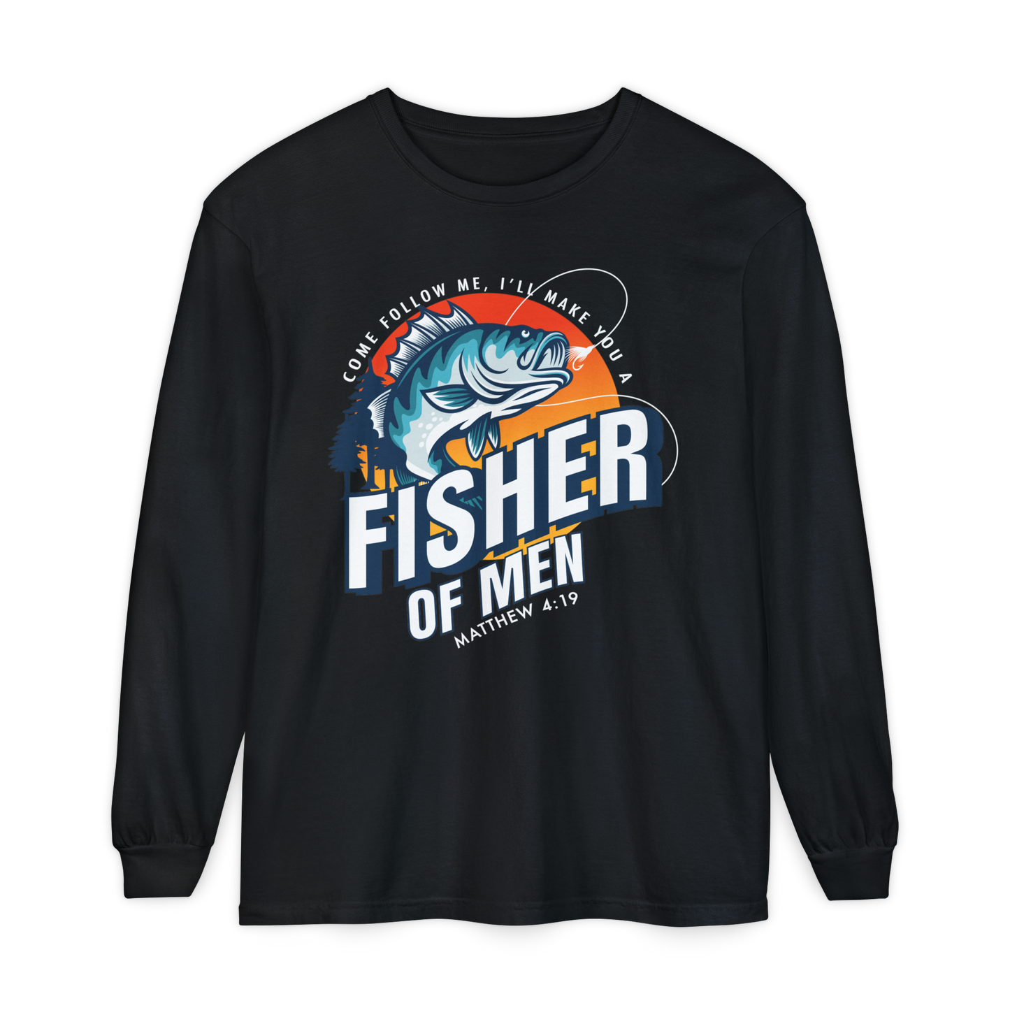 FISHER OF MEN - Long sleeve T-Shirt