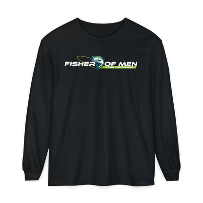 FISHER OF MEN: I FIND - HE CLEANS Long sleeve T-Shirt