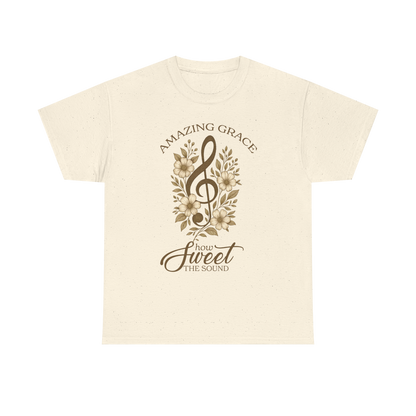 AMAZING GRACE - HOW SWEET THE SOUND - T SHIRT