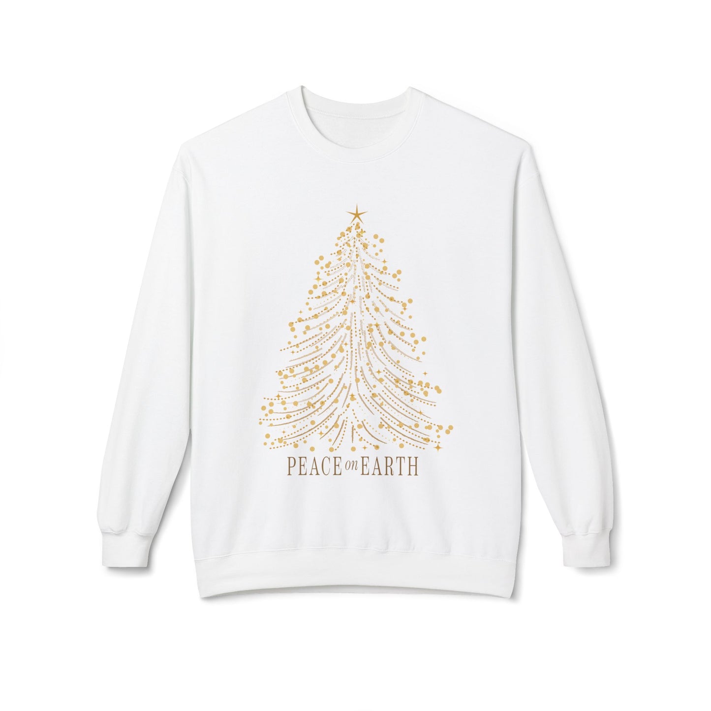 PEACE ON EARTH Crew Neck Sweatshirt