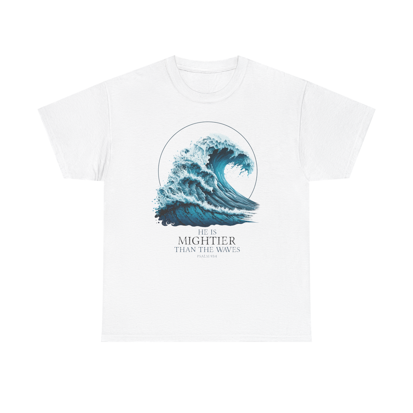 HE IS MIGHTIER THAN THE WAVES Unisex T-shirt
