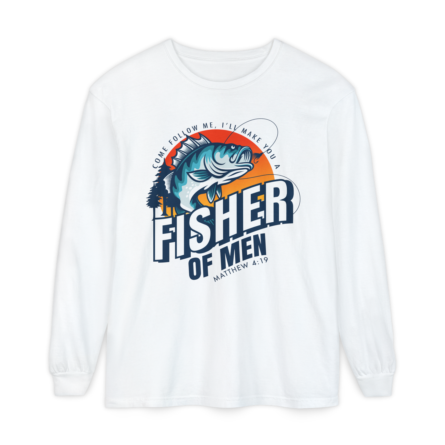 FISHER OF MEN - Long sleeve T-Shirt