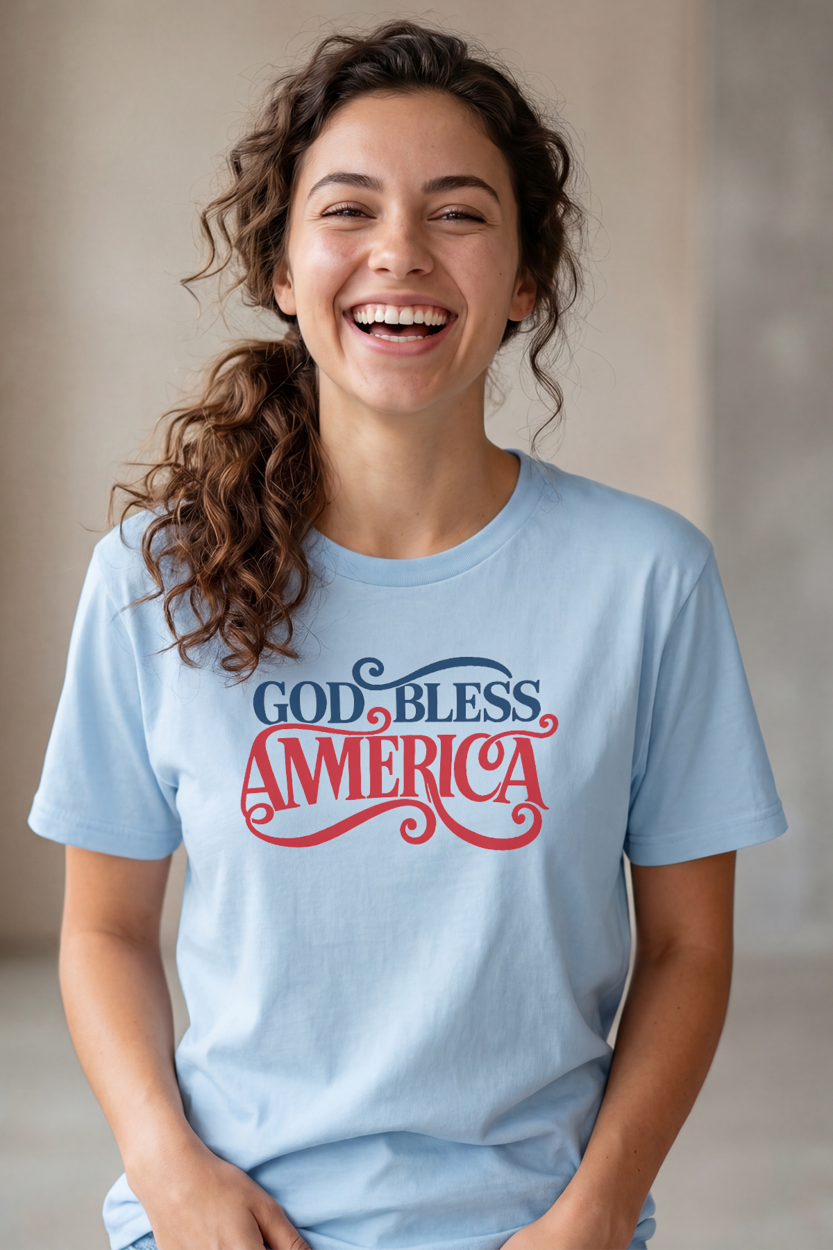 GOD BLESS AMERICA 2 T-SHIRT