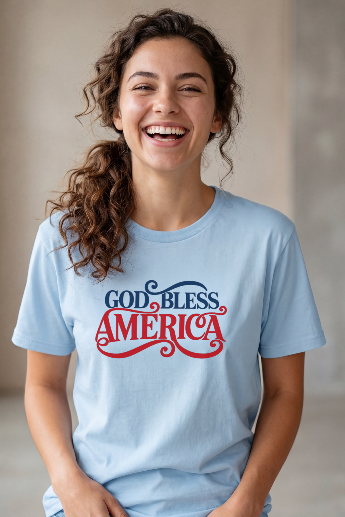 GOD BLESS AMERICA 2 T-SHIRT