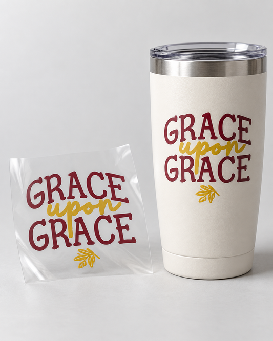 GRACE UPON GRACE UV Decal