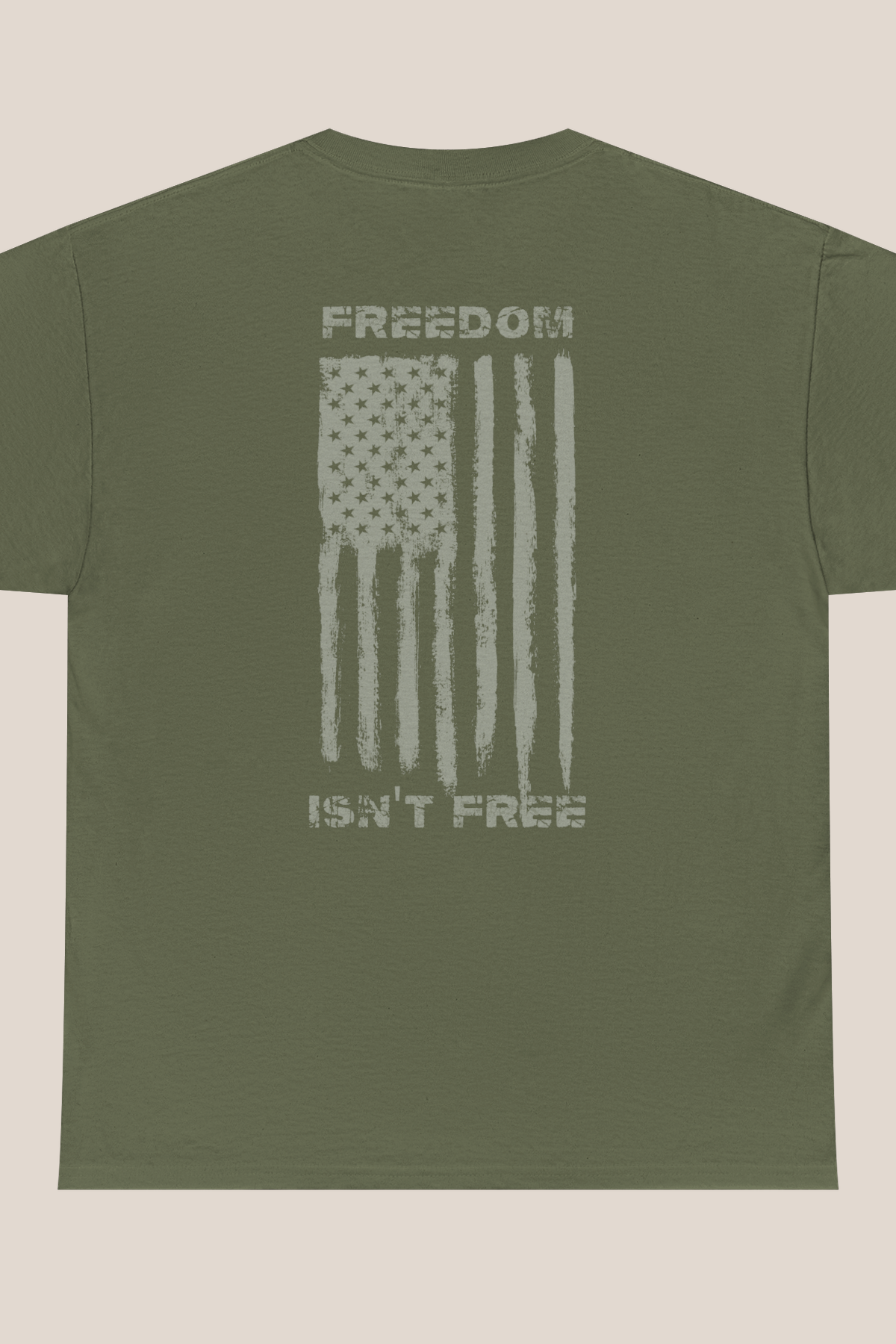 FREEDOM ISN'T FREE FLAG T-shirt
