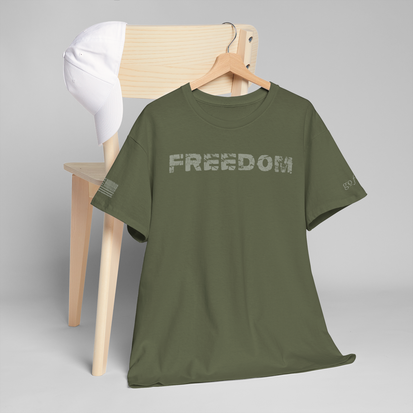 FREEDOM ISN'T FREE FLAG T-shirt