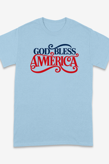 GOD BLESS AMERICA 2 T-SHIRT