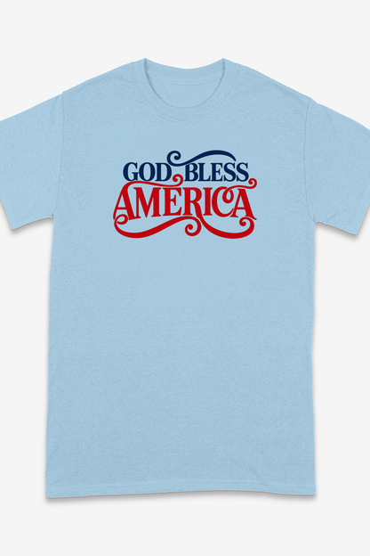 GOD BLESS AMERICA 2 T-SHIRT