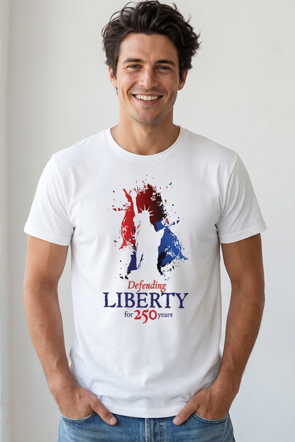 DEFENDING LIBERTY 250 T-SHIRT