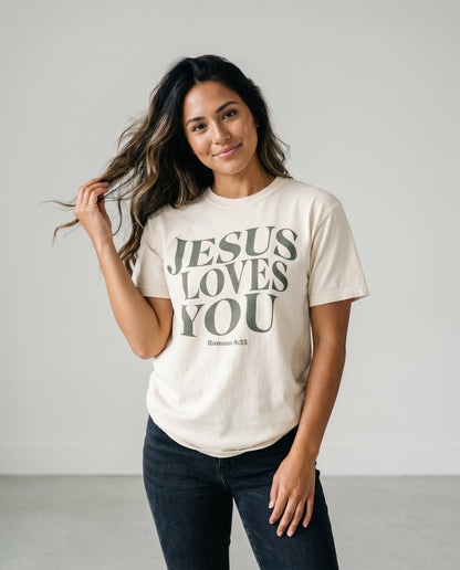 JESUS LOVES YOU 2 T-shirt