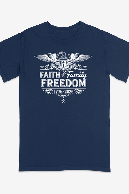 FAITH FAMILY FREEDOM T-shirt