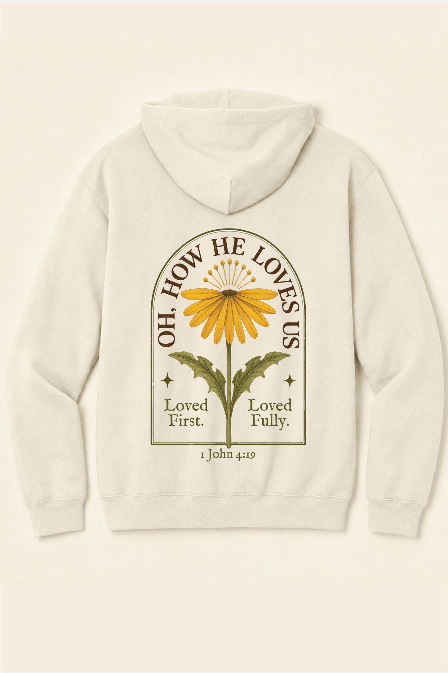 OH,  HOW HE LOVES US HOODIE