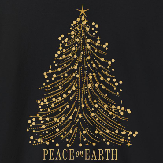 PEACE ON EARTH Crew Neck Sweatshirt