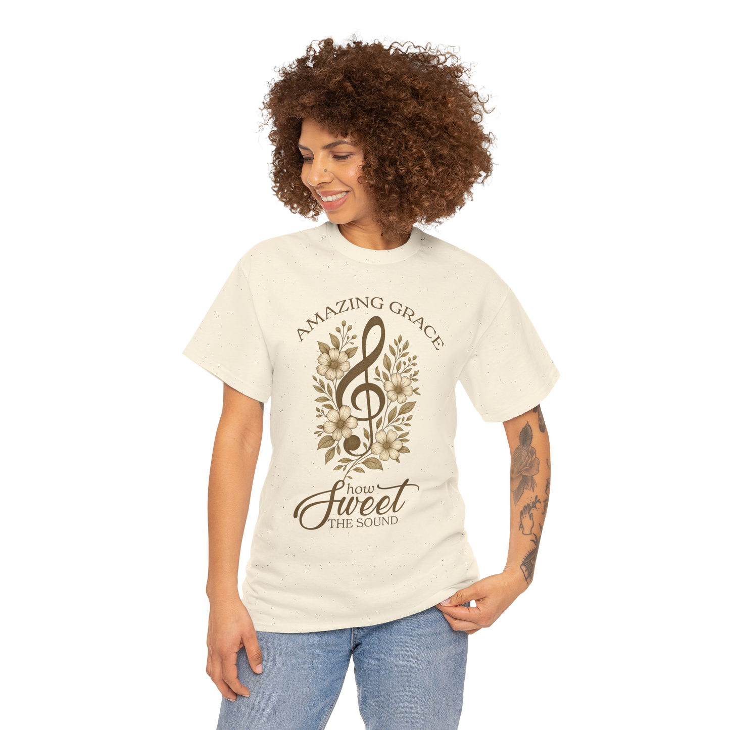 AMAZING GRACE - HOW SWEET THE SOUND - T SHIRT