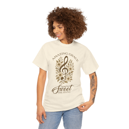 AMAZING GRACE - HOW SWEET THE SOUND - T SHIRT