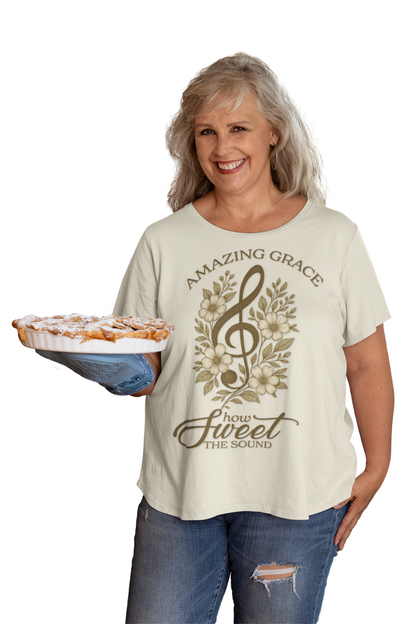 AMAZING GRACE - HOW SWEET THE SOUND - T SHIRT
