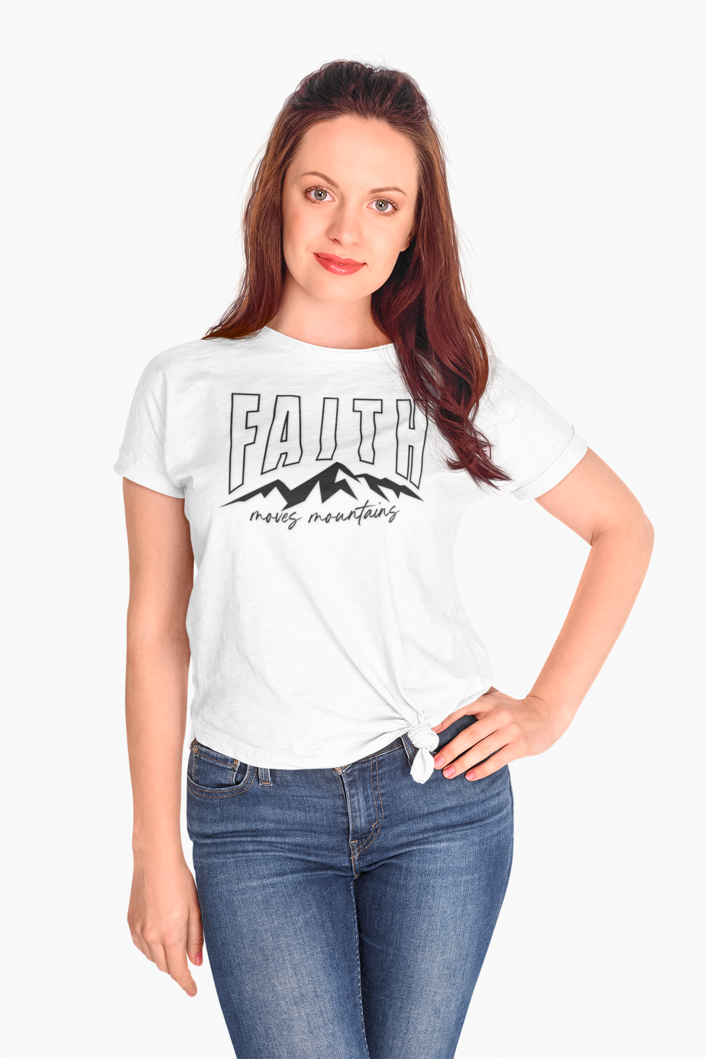 FAITH MOVES MOUNTAINS 2 Unisex T-shirt