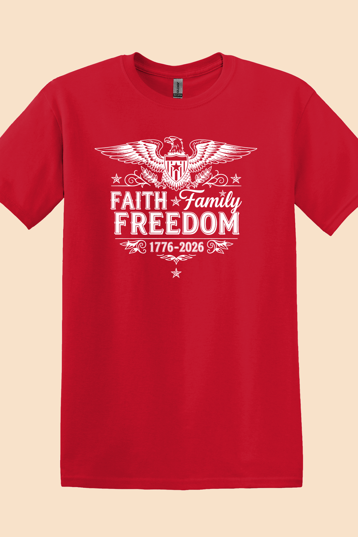 FAITH FAMILY FREEDOM T-shirt