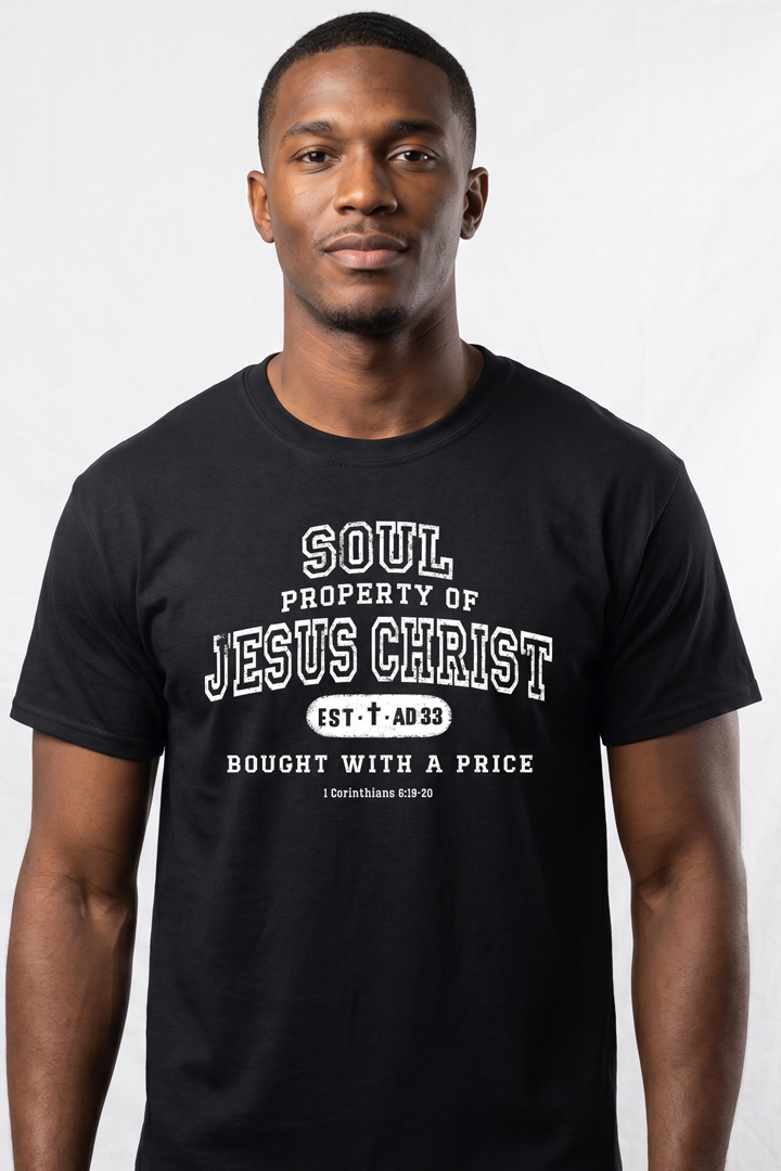 SOUL PROPERTY OF JESUS CHRIST Unisex T-shirt