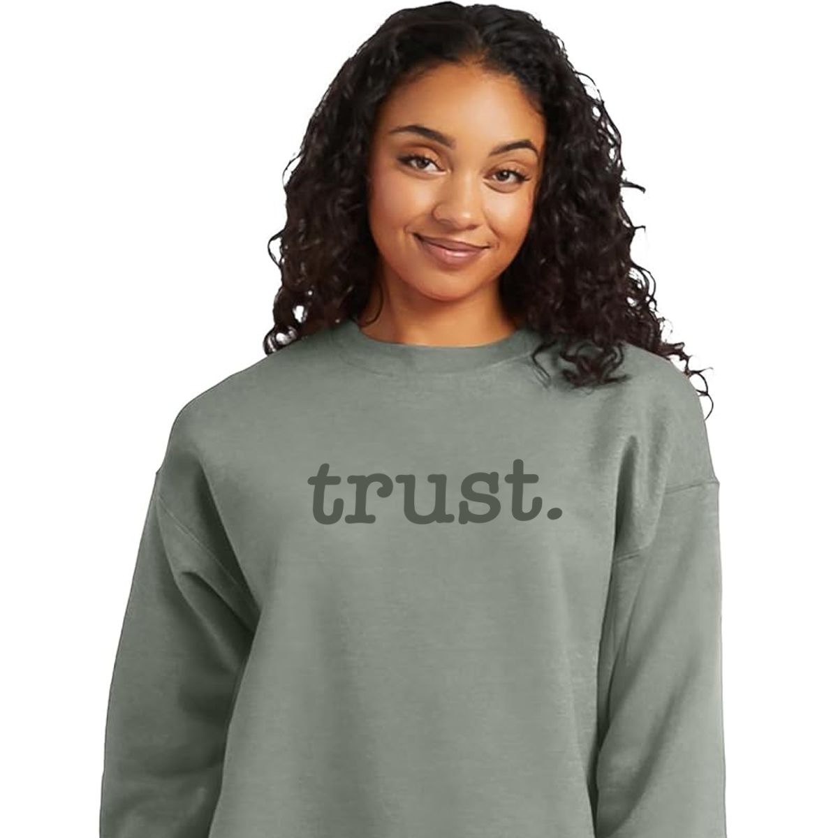 TRUST Crew Neck Sweatshirt