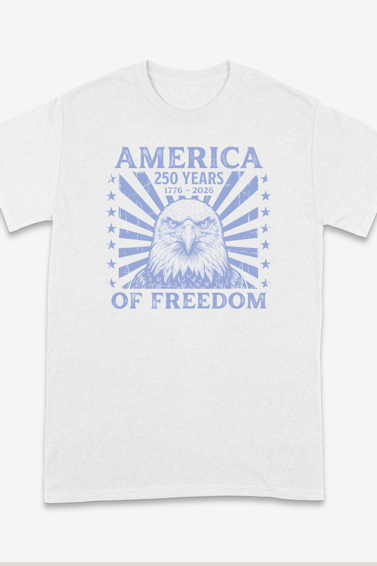 250 AMERICA ANNIVERSARY BLUE EAGLE T-SHIRT