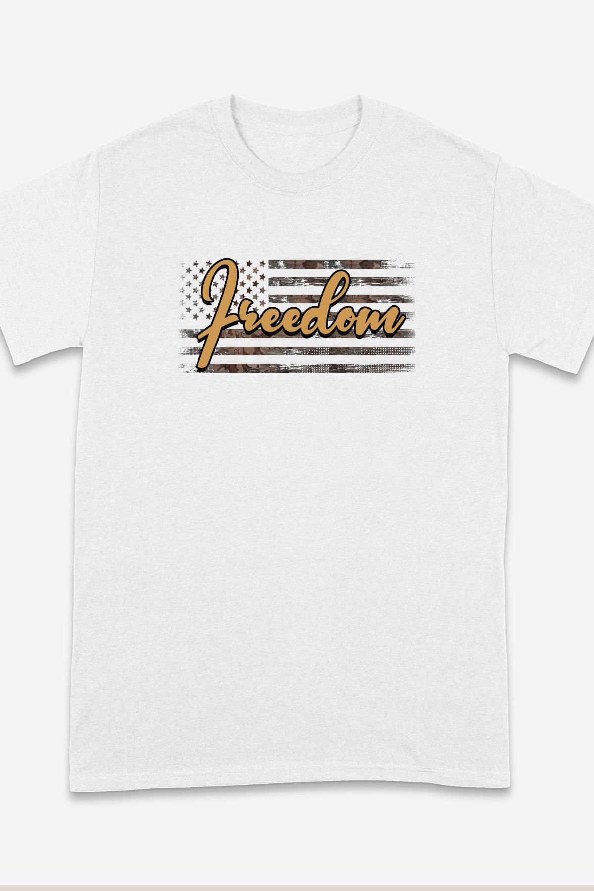 FREEDOM VINTAGE FLAG T-shirt