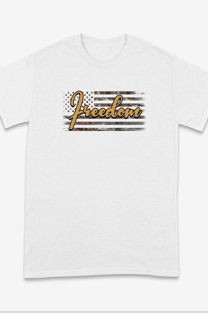 FREEDOM VINTAGE FLAG T-shirt