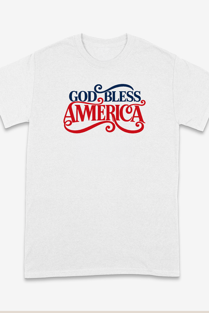 GOD BLESS AMERICA 2 T-SHIRT