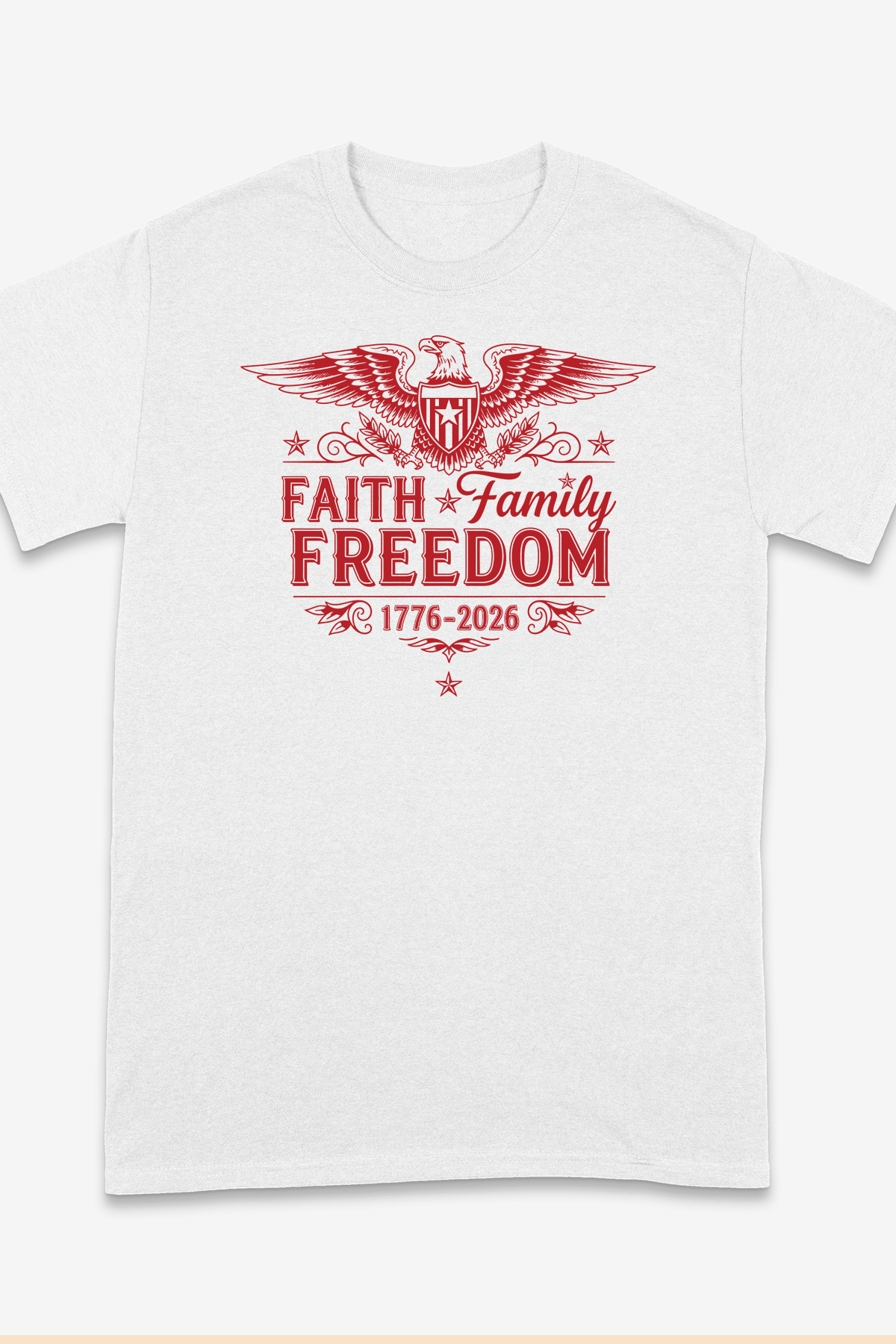 FAITH FAMILY FREEDOM T-shirt