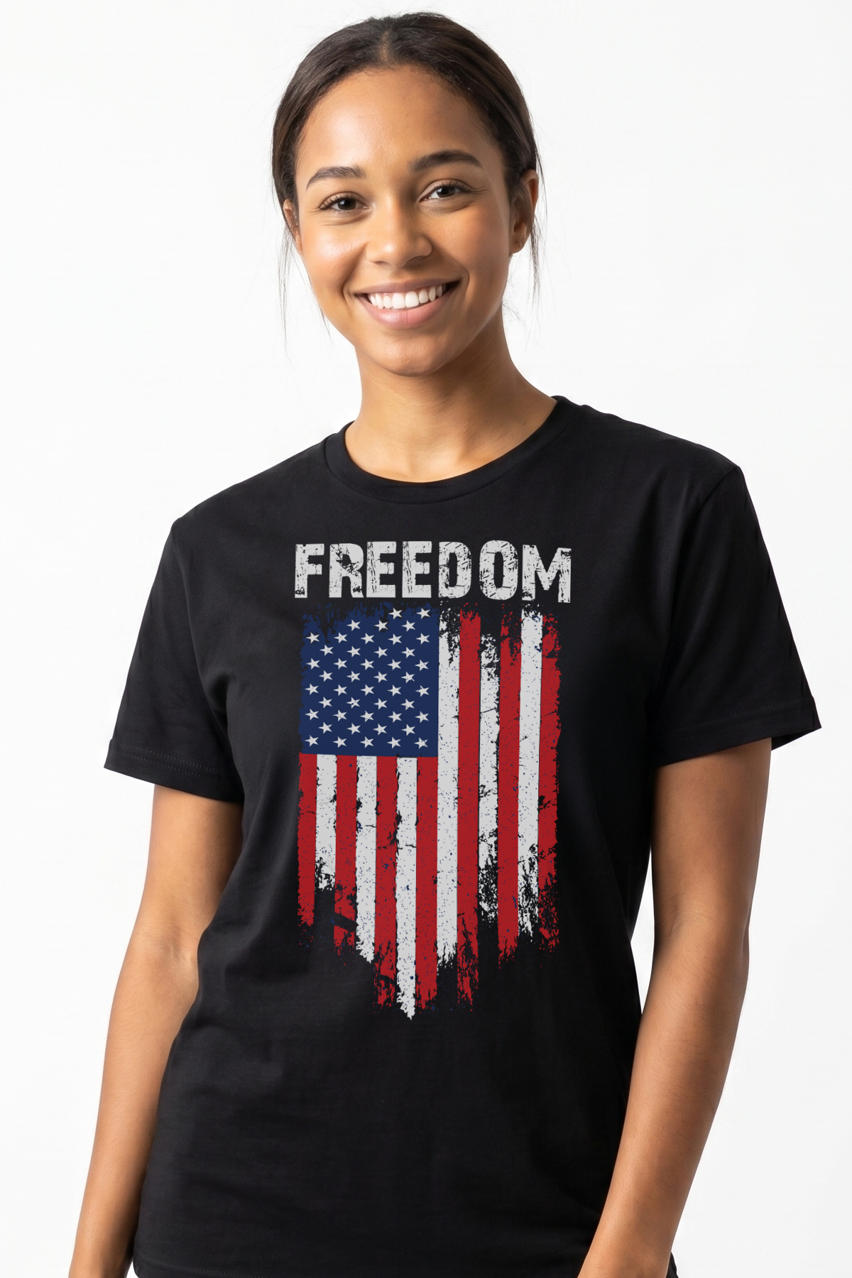 FREEDOM VINTAGE FLAG T-shirt