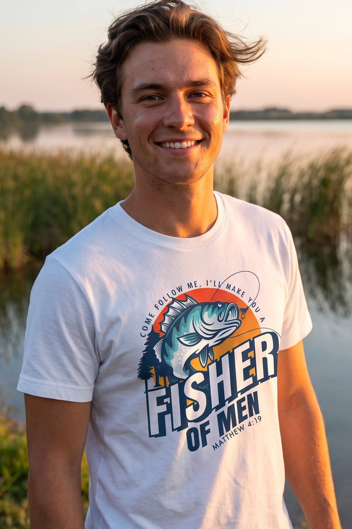 FISHER OF MEN unisex - T SHIRT