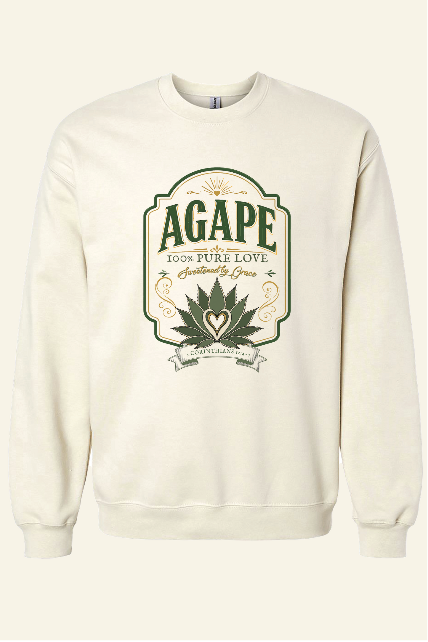 AGAPE CREWNECK SWEATSHIRT