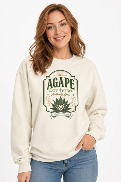 AGAPE CREWNECK SWEATSHIRT