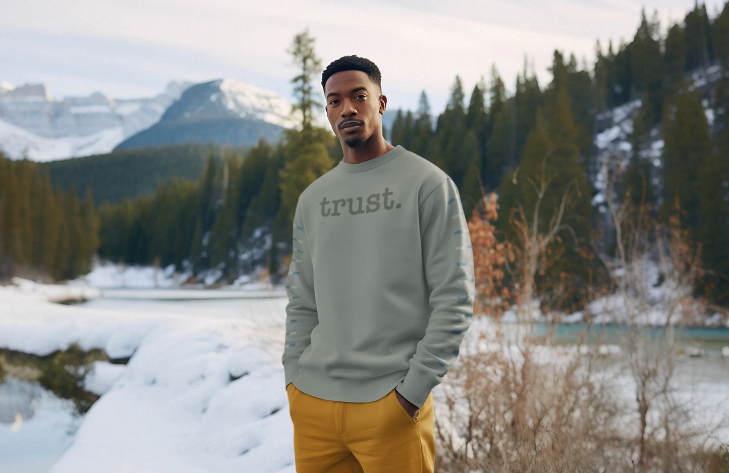 TRUST Crew Neck Sweatshirt