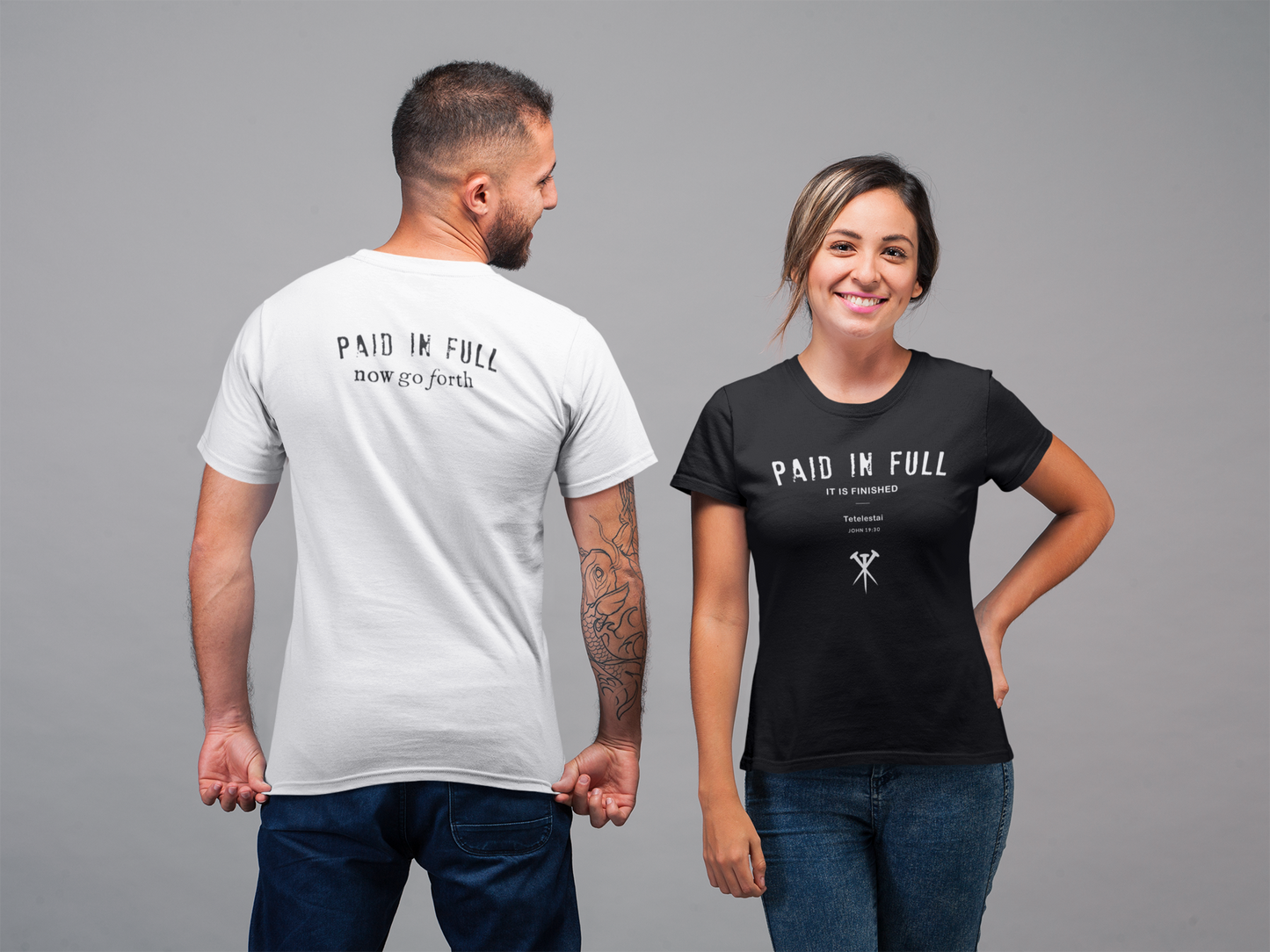 PAID IN FULL - It is finished - Tetelestai unisex - T SHIRT