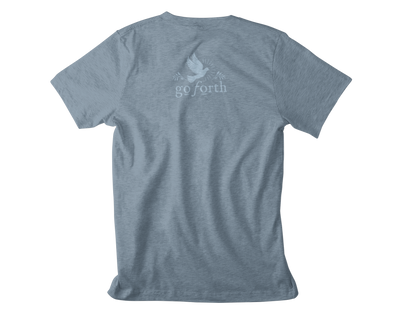 FAITH OVER FEAR floral T-shirt