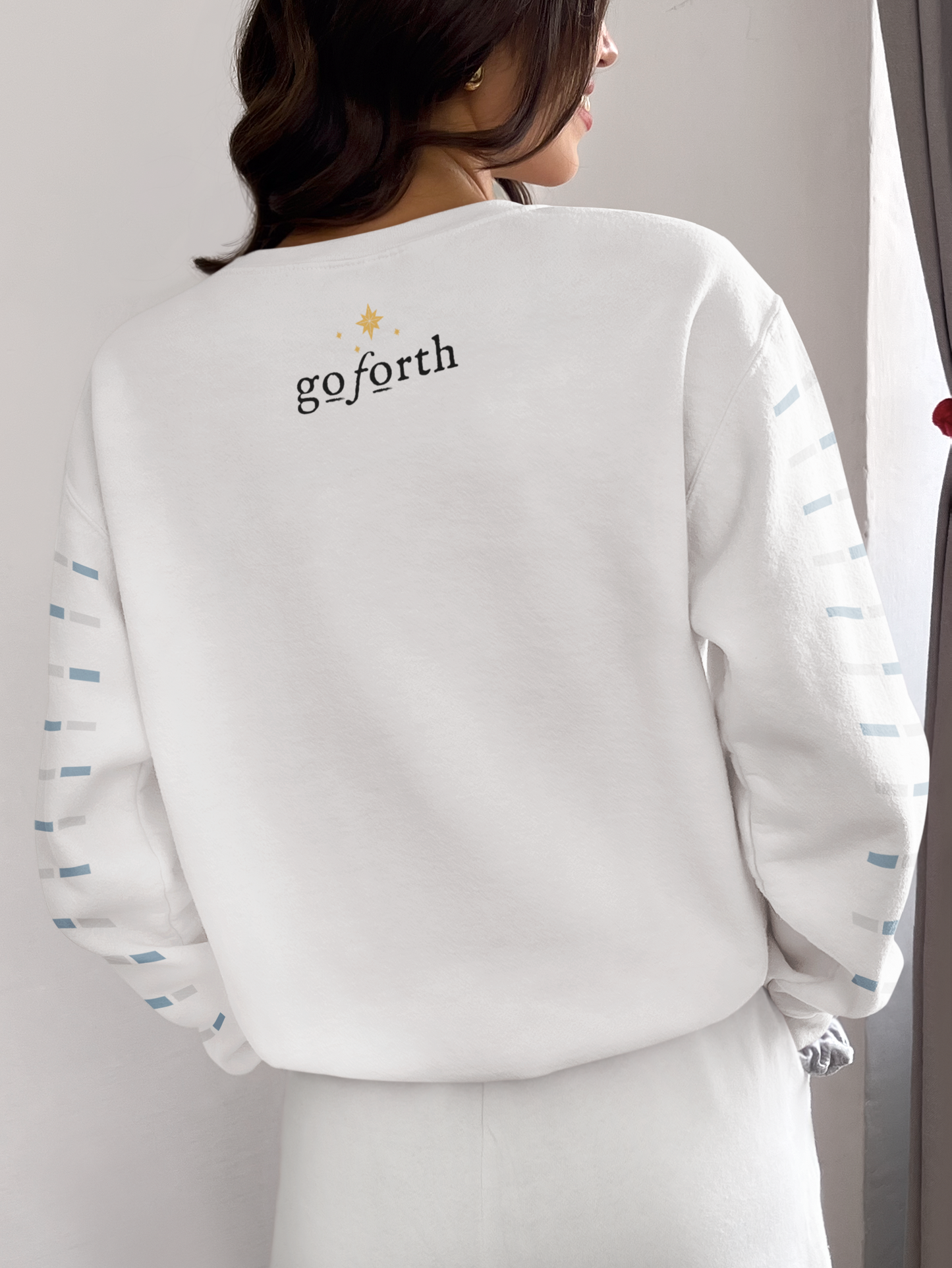 UNTO US A CHILD IS BORN Crew Neck Sweatshirt