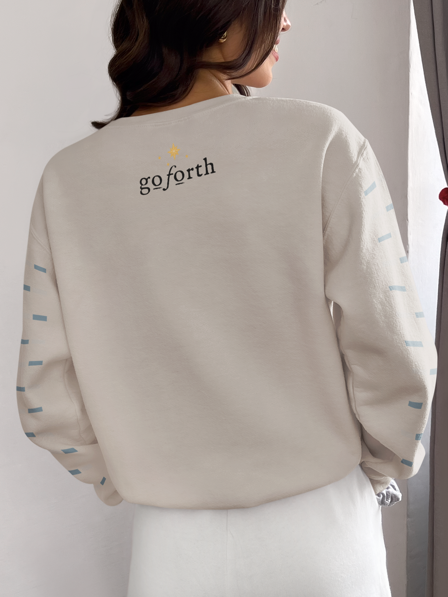 UNTO US A CHILD IS BORN Crew Neck Sweatshirt