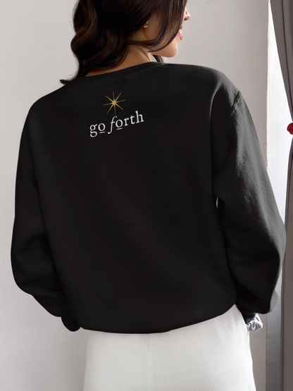 O COME ALL YE FAITHFUL Crew Neck Sweatshirt