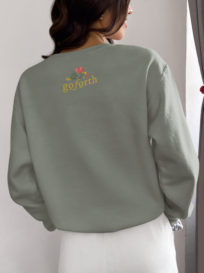 LOVED BY THE FATHER Crew Neck Sweatshirt