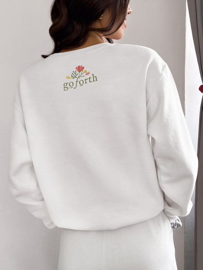 LOVED BY THE FATHER Crew Neck Sweatshirt
