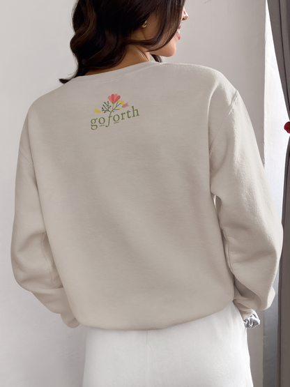 LOVED BY THE FATHER Crew Neck Sweatshirt