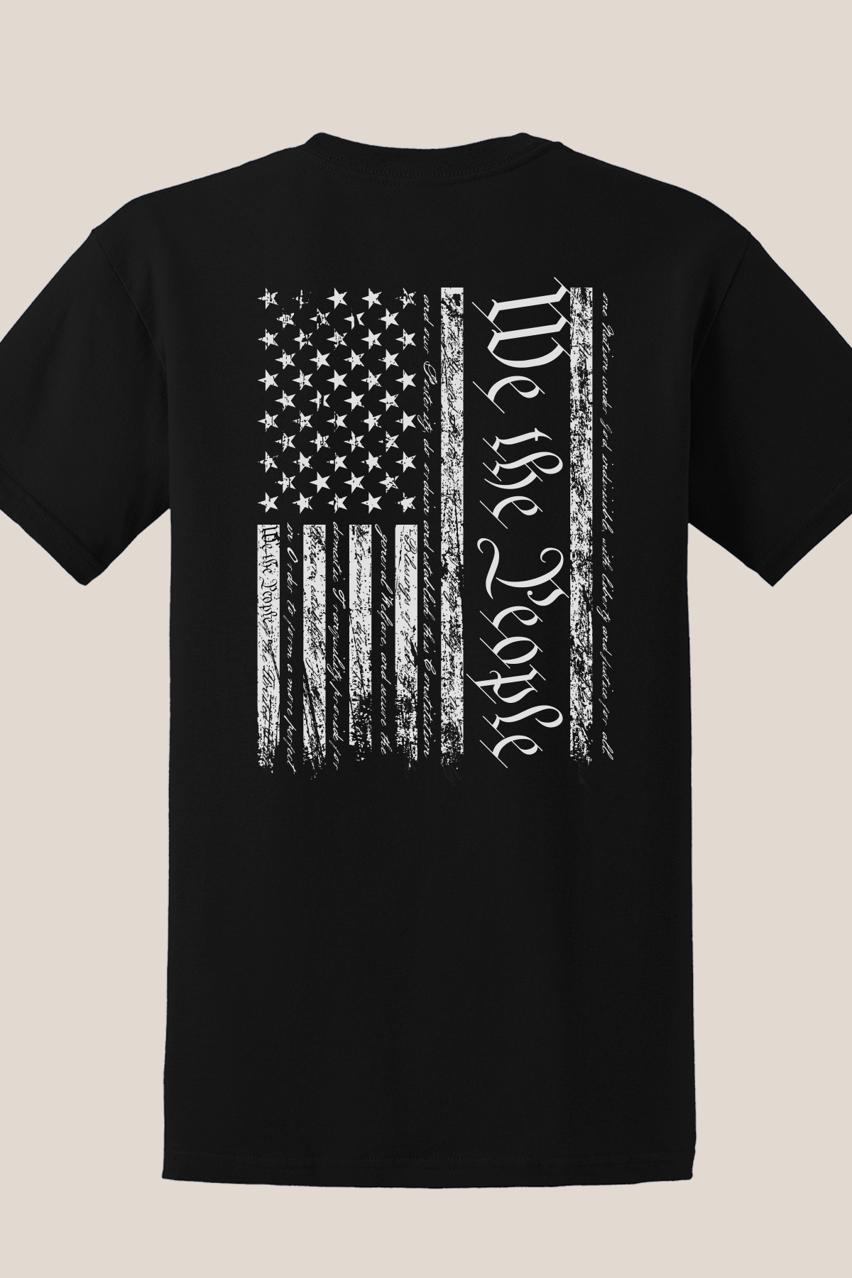 WE THE PEOPLE VINTAGE FLAG T-shirt