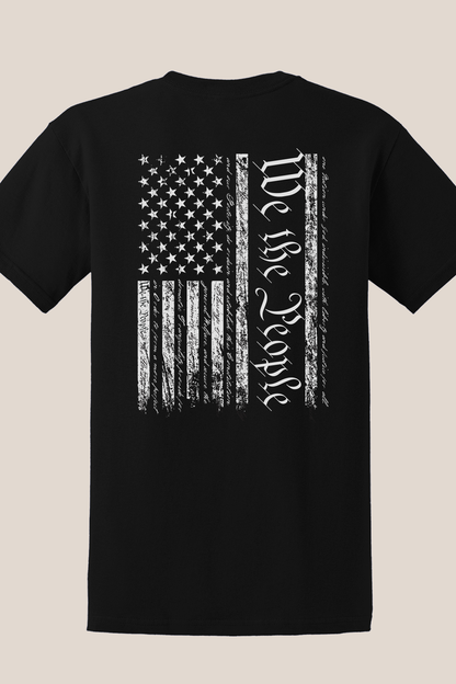 WE THE PEOPLE VINTAGE FLAG T-shirt