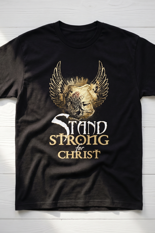 STAND STRONG AS A WITNESS FOR CHRIST T-shirt