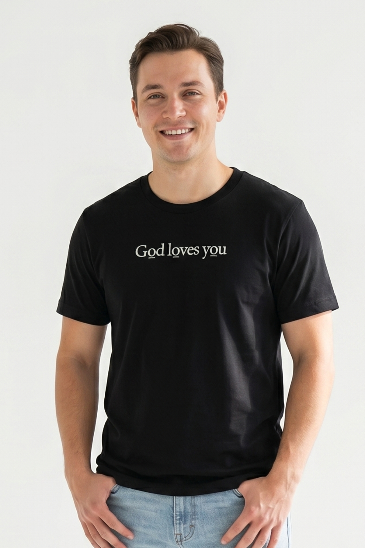 GOD LOVES YOU Unisex T-shirt