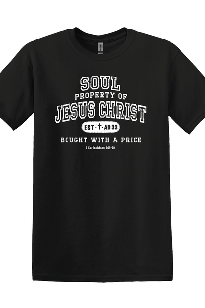 SOUL PROPERTY OF JESUS CHRIST Unisex T-shirt